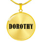 Dorothy v01 - 18k Gold Finished Luxury Necklace