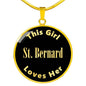 St. Bernard v2 - 18k Gold Finished Luxury Necklace