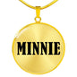 Minnie v01 - 18k Gold Finished Luxury Necklace