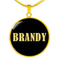 Brandy v02 - 18k Gold Finished Luxury Necklace