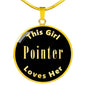 Pointer v2 - 18k Gold Finished Luxury Necklace
