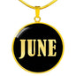 June v02 - 18k Gold Finished Luxury Necklace