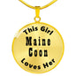 Maine Coon v2 - 18k Gold Finished Luxury Necklace