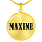 Maxine v01 - 18k Gold Finished Luxury Necklace