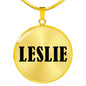 Leslie v01 - 18k Gold Finished Luxury Necklace