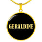 Geraldine v02 - 18k Gold Finished Luxury Necklace