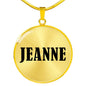 Jeanne v01 - 18k Gold Finished Luxury Necklace