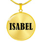 Isabel v01 - 18k Gold Finished Luxury Necklace