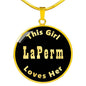 LaPerm v2 - 18k Gold Finished Luxury Necklace
