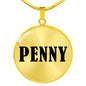 Penny v01 - 18k Gold Finished Luxury Necklace