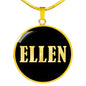 Ellen v02 - 18k Gold Finished Luxury Necklace
