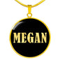 Megan v02 - 18k Gold Finished Luxury Necklace