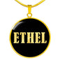 Ethel v02 - 18k Gold Finished Luxury Necklace