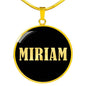 Miriam v02 - 18k Gold Finished Luxury Necklace