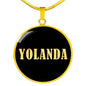 Yolanda v02 - 18k Gold Finished Luxury Necklace