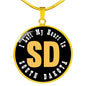 Heart In South Dakota - 18k Gold Finished Luxury Necklace