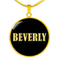 Beverly v02 - 18k Gold Finished Luxury Necklace