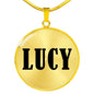 Lucy v01 - 18k Gold Finished Luxury Necklace