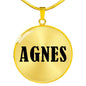 Agnes v01 - 18k Gold Finished Luxury Necklace