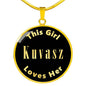 Kuvasz v2 - 18k Gold Finished Luxury Necklace
