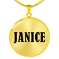 Janice v01 - 18k Gold Finished Luxury Necklace
