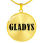 Gladys v01 - 18k Gold Finished Luxury Necklace