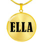Ella v01 - 18k Gold Finished Luxury Necklace