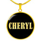 Cheryl v02 - 18k Gold Finished Luxury Necklace