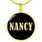 Nancy v02 - 18k Gold Finished Luxury Necklace