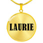 Laurie v01 - 18k Gold Finished Luxury Necklace