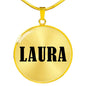 Laura v01 - 18k Gold Finished Luxury Necklace