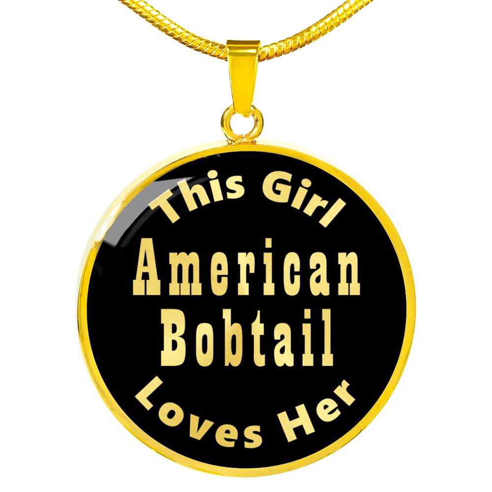 American Bobtail v2 - 18k Gold Finished Luxury Necklace