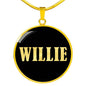 Willie v02 - 18k Gold Finished Luxury Necklace