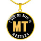 Heart In Montana - 18k Gold Finished Luxury Necklace