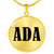 Ada v01 - 18k Gold Finished Luxury Necklace