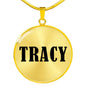 Tracy v01 - 18k Gold Finished Luxury Necklace