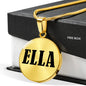 Ella v01 - 18k Gold Finished Luxury Necklace