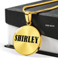 Shirley v01 - 18k Gold Finished Luxury Necklace