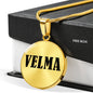 Velma v01 - 18k Gold Finished Luxury Necklace