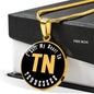 Heart In Tennessee - 18k Gold Finished Luxury Necklace