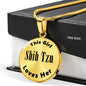 Shih Tzu v2 - 18k Gold Finished Luxury Necklace