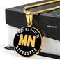 Heart In Minnesota - 18k Gold Finished Luxury Necklace