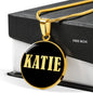 Katie v02 - 18k Gold Finished Luxury Necklace