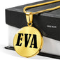 Eva v01 - 18k Gold Finished Luxury Necklace
