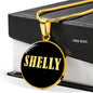 Shelly v02 - 18k Gold Finished Luxury Necklace