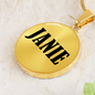 Janie v01 - 18k Gold Finished Luxury Necklace
