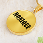 Monique v01 - 18k Gold Finished Luxury Necklace