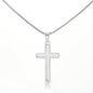 Personalized Stainless Steel Cross Necklace v2