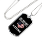 My Heart Belongs To A Sailor - Luxury Dog Tag Necklace