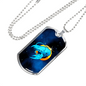 Zodiac Sign Cancer - Luxury Dog Tag Necklace